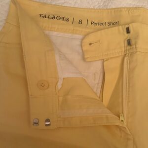 Talbots Sunny Yellow Shorts